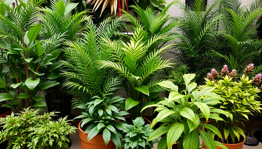 A variety of realistic artificial plants displayed online