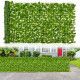 Lush artificial ivy privacy fence ideal for enhancing outdoor privacy and aesthetics in gardens