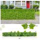 Artificial ivy privacy fence for outdoor decoration and enhanced privacy in gardens and patios