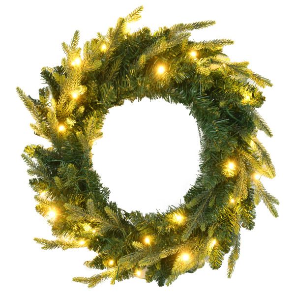 6ft pre-lit Aspen fir Christmas tree with warm white lights for festive holiday decoration