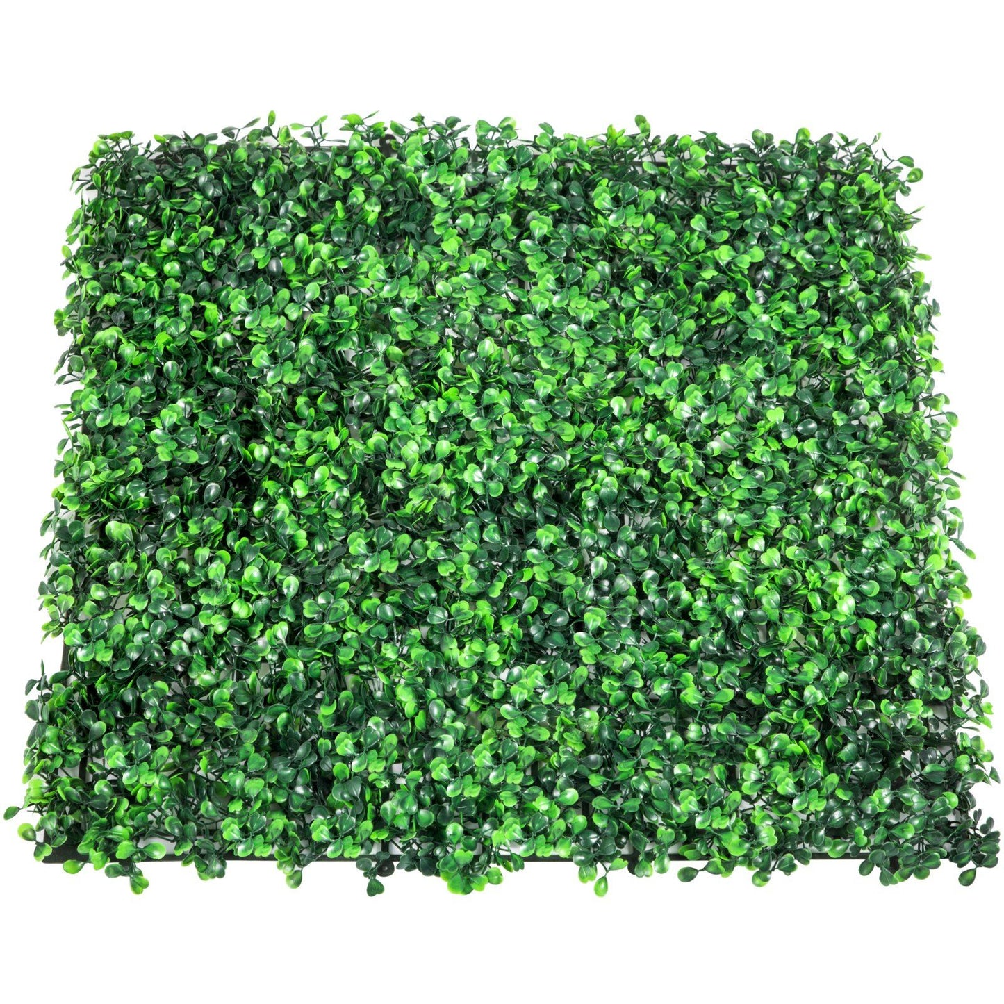 FauxMart.com artificial boxwood hedge panels with dense green leaves for outdoor and indoor decoration