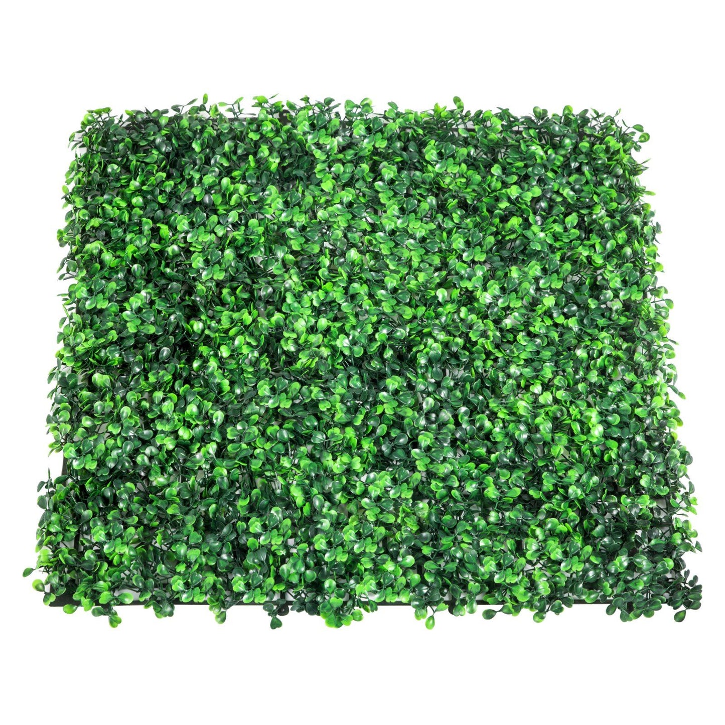 FauxMart.com artificial boxwood hedge panels with dense green foliage for decorative privacy walls