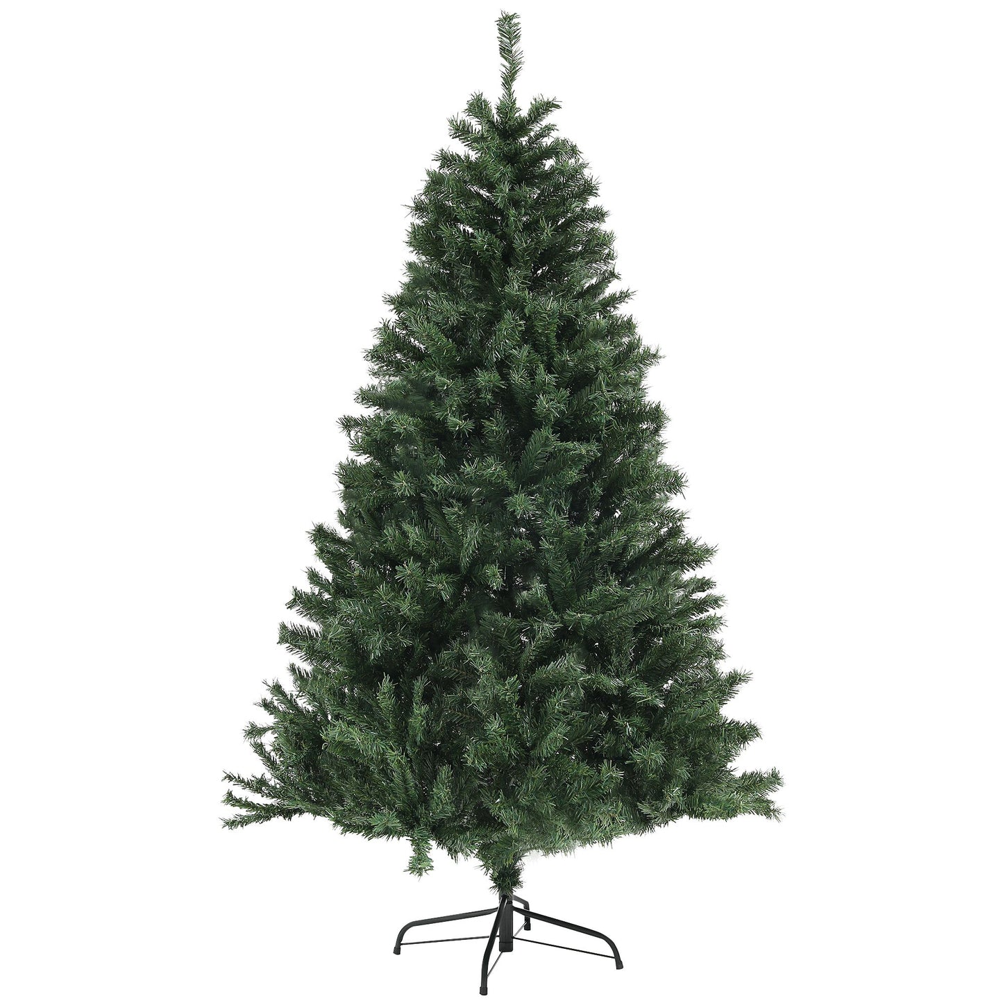 6ft artificial Christmas tree with a lush green design, perfect for holiday decorating