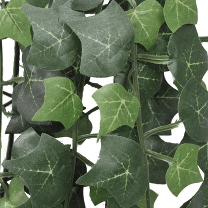 Lifelike artificial ivy plant with realistic green leaves, perfect for home decor