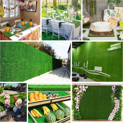 Versatile premium artificial turf mat for various indoor and outdoor decorations and events